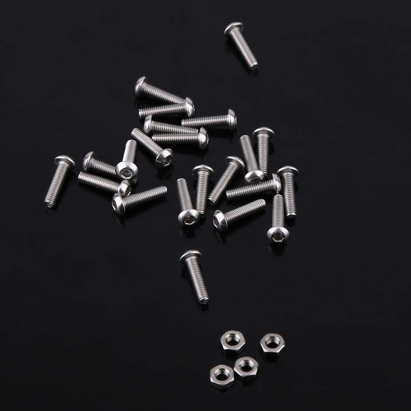 M3 Hex Socket Head Screw Set Stainless Steel 6mm 8mm