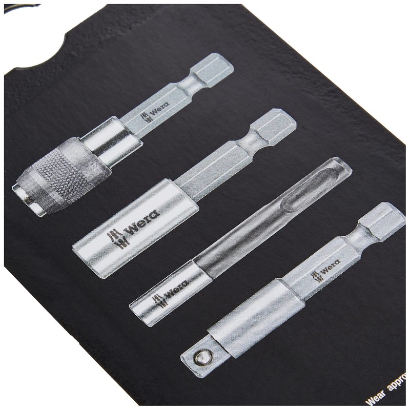 Wera 893/4/1 K Universal Bit-Holder, 1/4" x 50 mm, 05073401001