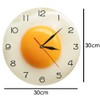 Giilayky Fried Egg Poached Egg Wall Clock Egg Yolk Clock