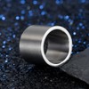 INRENG Mens Womens Stainless Steel 19mm Wide Ring Big Cool