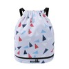 Risefit Waterproof Drawstring Backpack, Swimming Travelling Shopping Gym Bag Nylon