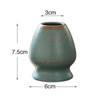 SiaBiced Handcrafted Matcha Whisk Holder Set for Tea Lovers, Deep