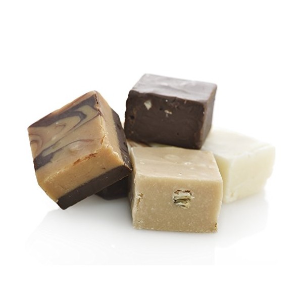 Milkylicious Old Fashioned Handmade Smooth Creamy Fudge - Maple Walnut (1/4 Pound) | Kettle Cooked & Individually Wrapped in USA in Small Batches for a Rich Delicious Taste
