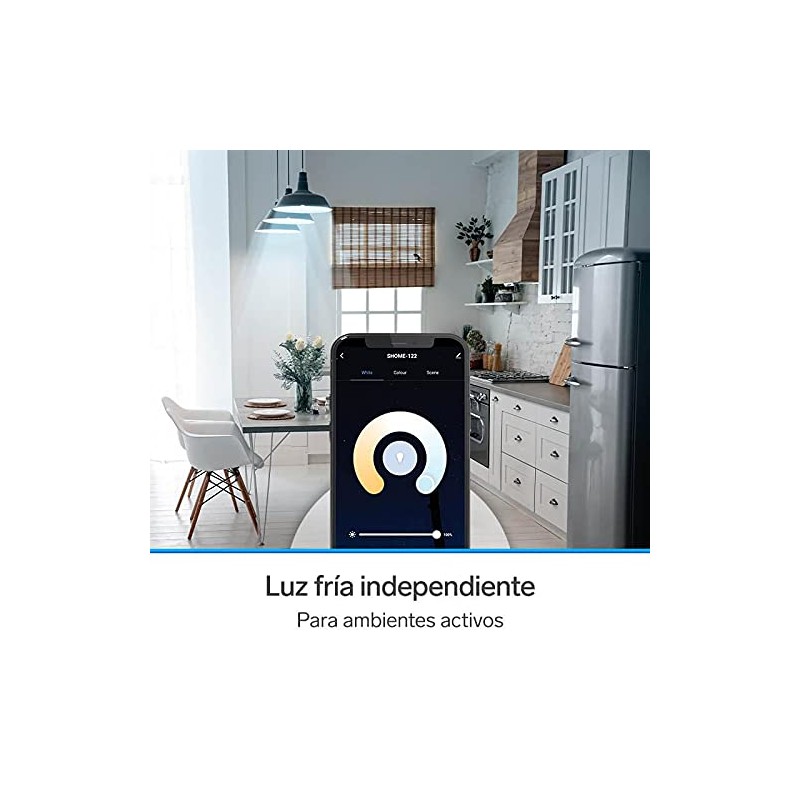 Steren Foco LED Wi-Fi RGBW multicolor de 15 W SHOME-122