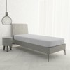 Max Color Bed Sheet 25 cm Corner, Light Grey, Single