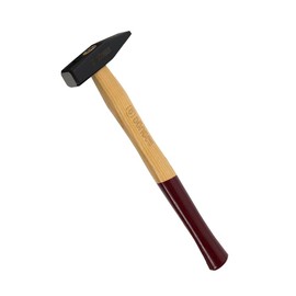 Dönges Schlosserhammer DIN 1041 | Lackierter Eschenstiel | 300 g Kopfgewicht | Handhammer, Ingenieurhammer