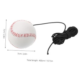 Mipcase Baseball Hitting Training Tool with Elastic Swing Strap Portable Equipment for Students and Adults for Summer Camps and Skill Improvement