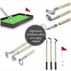 Mini Golf Club Putter Ballpoint Pen Golfers Gift Box Set