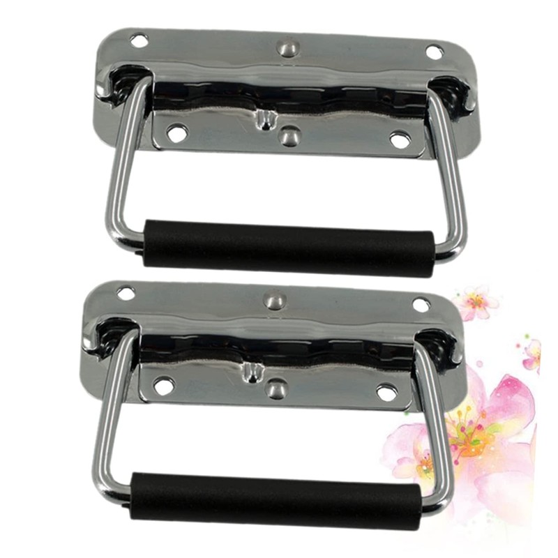VILLCASE 2 Piezas Manijas De Caja De Herramientas Con Resorte,