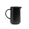 over&back Coupe Stoneware Pitcher - Elegant Water Pitcher for Home