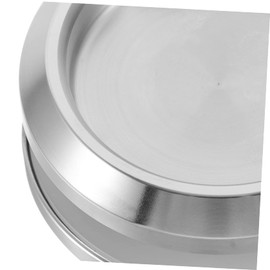 WOONEKY 2Pcs Circular Shower Door Handle Pull Stainless Steel Interior Door Handle for Sliding Doors Durable Door Pull for Bathroom and Closet