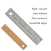 Merangue 6-Inch/15cm Stainless Steel Ruler