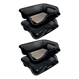 TrimBin Harvest More Portable 2 Piece Hydroponic Workstation Container with Stainless Steel Sifter Screen, Mirror Tray, and Static Brush (2 Pack)