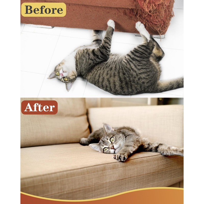 Cat Scratch Tape 2 Rolls - Clear Double Sided Furniture