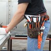 TOURBON Gardening Pouch, Tool Holder, Waist Bag, Waist Bag, For