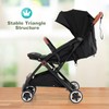 HOMGX Lightweight Baby Stroller, Compact Travel Stroller w/Ergonomic Seat, Spacious