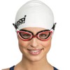 Cressi Unisex's Thunder Swim Goggles, White/Black Lime, One Size
