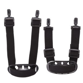 arricraft 5 Pcs Adjustable Hard Hat Chin Straps, Safety Helmet Strap with Adjustable Elastic Strap and Chin Cup for Construction Worker Hat Bike Helmet Black