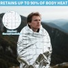 Frontline 8 Pack Emergency Mylar Blankets Thermal Rescue Blanket Survival
