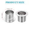 PATIKIL 4.25" Duct Connector Flange, Straight Pipe Exhaust Flange Stainless