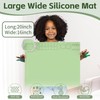 Silicone Craft Mat with Collapsible Cup - 20"X16" Non-Stick Surface