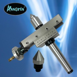 ASSORTS Design Patent Taper Turning For Lathe Tailstock w/Live & Dead Center options(Morse Taper MT2)