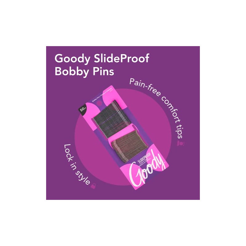 Goody Bobby Pins, el color puede variar, 50 unidades (1942458)