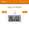 Elitech Digital Freezer/Fridge Thermometer Humidity Waterproof Alarm Indicator Memory
