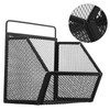SHINEOFI Mesh Wall File Organizer Sturdy Iron Desktop Document Storage