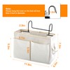 Surblue Bedside Caddy Bedside Storage Bag Hanging Organizer for Bunk,