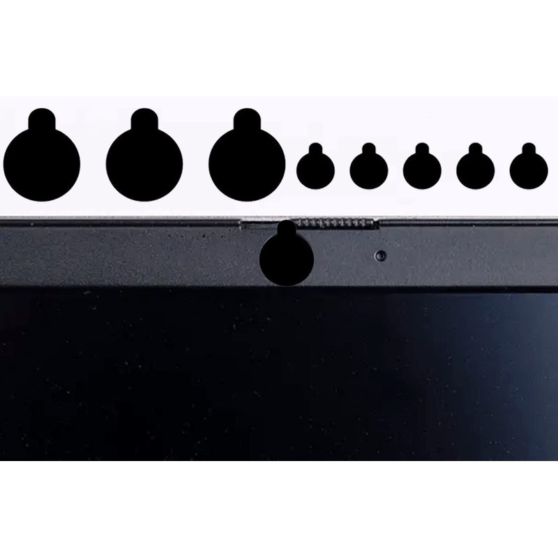 66 Vinyl Webcam Cover/Camera Covers Privacy Stickers for Camera Lens