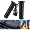 7/8'' ATV UTV Heated Handlebar Grips, 12V 3 Temperature Electric