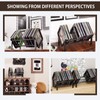 LILIWER Vinyl Record Storage Holder - Expandable 13-22.4" Width, Heavy-Duty