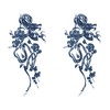 Jagua Tattoo Stickers, 2 Weeks Disappearing Henna Tattoos Real Dragon