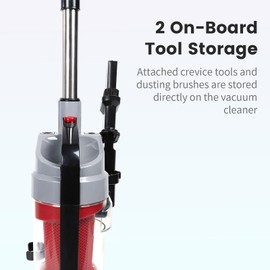 ReYoume Smart Dry Vacuum Cleaner and Mop Home Lightweight Stick Vacuum for Effortless Cleaning of Stubborn Messes and Pet Hair, Gray