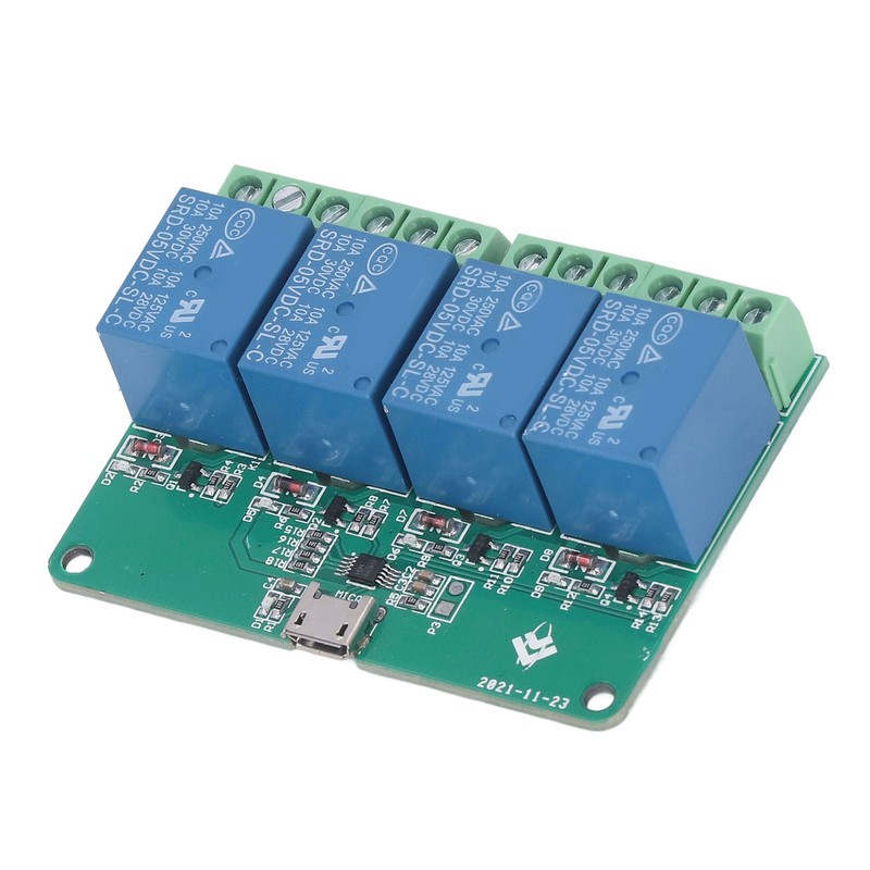 4 Channel Relay Module 5V for HID Drive Free USB