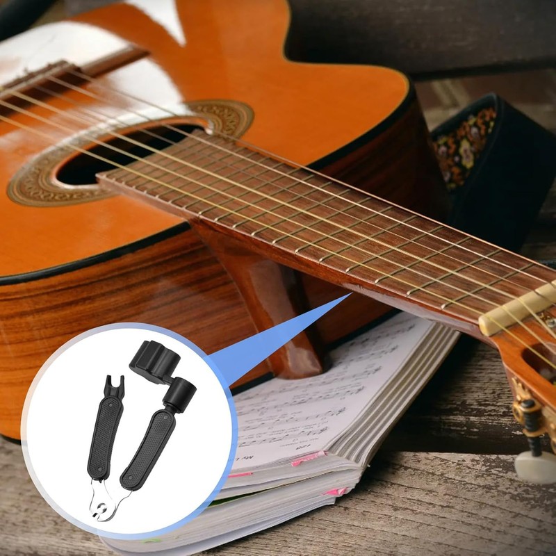 1 Pcs Guitar String Winder Cutter, Multifunctional String Winder and