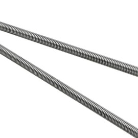 Fitvell 304 Stainless Steel M18-2.5 Fully Threaded Rod Right Hand Thread 250mm Length (Pack of 2)