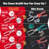 Electrical Connector Pliers Fuel Line Pliers 6Pcs,Hose Remover,Flat Hose Clamp,