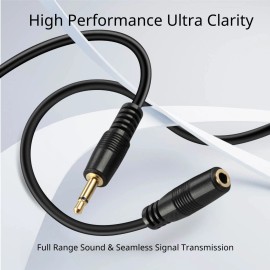 CE Compass 3.5mm Mono Extension 12V Trigger IR Infrared TS Monaural Plug Jack Wire Cord 6FT