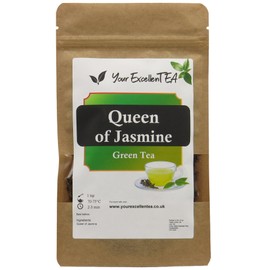 Queen of Jasmine Green Loose Leaf Tea with Jasmine Blossoms 100g