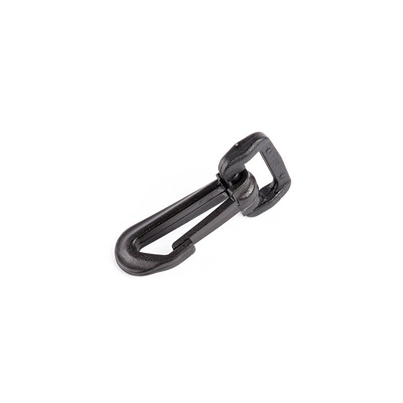 'Pack of 10 High Quality Plastic Snap Hook Karabiner Bridge