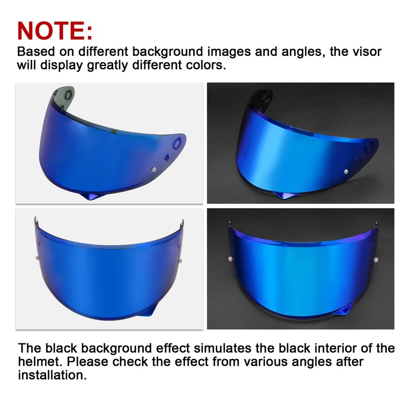 PSLER HJ-34P Visor-C10 Helmet Visor Helmet Sun Visor Shield Windproof