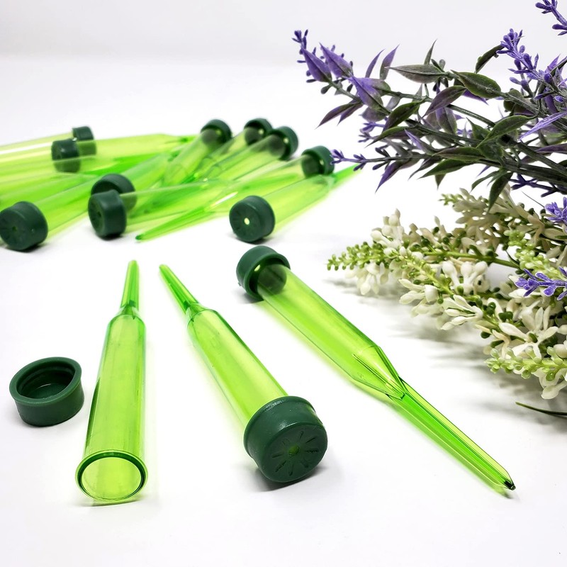 Floral Water Picks 4.75" by LifeStyle Channel, 30 Pack Green