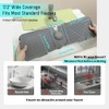 17.3" Silicone Faucet Mat for Kitchen Sink, Splash Guard with