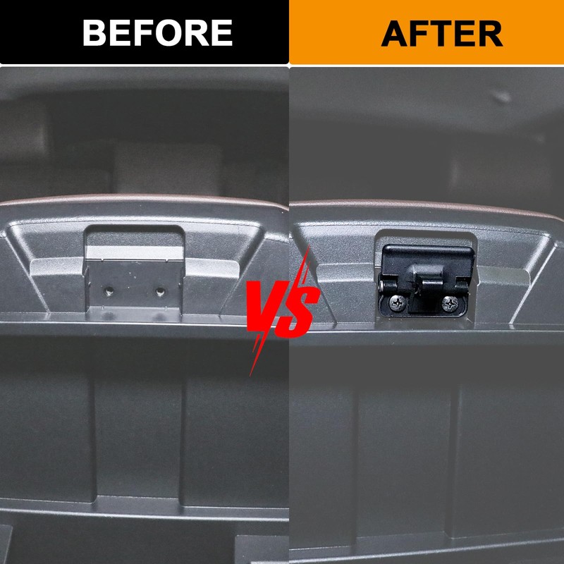 BESTAOO Center Console Lid Latch Metal Replacement Compatible with Toyota