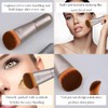 Kabuki Angled Makeup Brush for Powder, Cream, Liquid Foundation, Sunscreen,