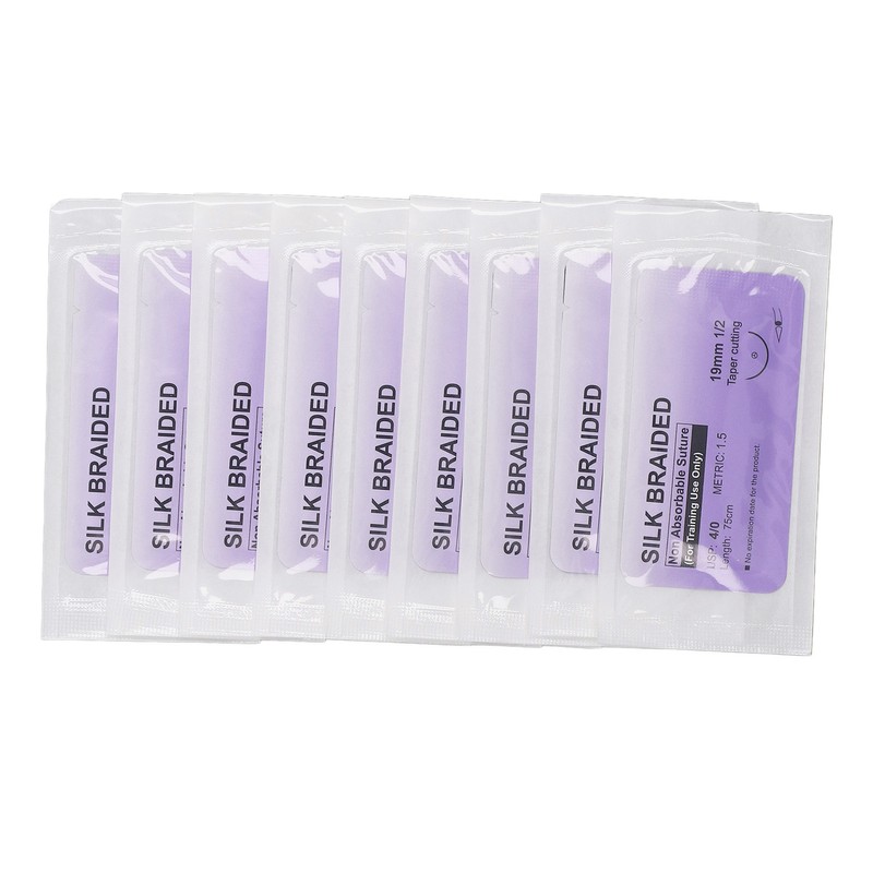 Sutures Thread with Needle Individually Packed Improve Skills Multipurpose for