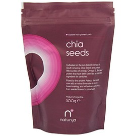 (2 Pack) - Naturya - Natural Chia Seeds | 300g | 2 PACK BUNDLE