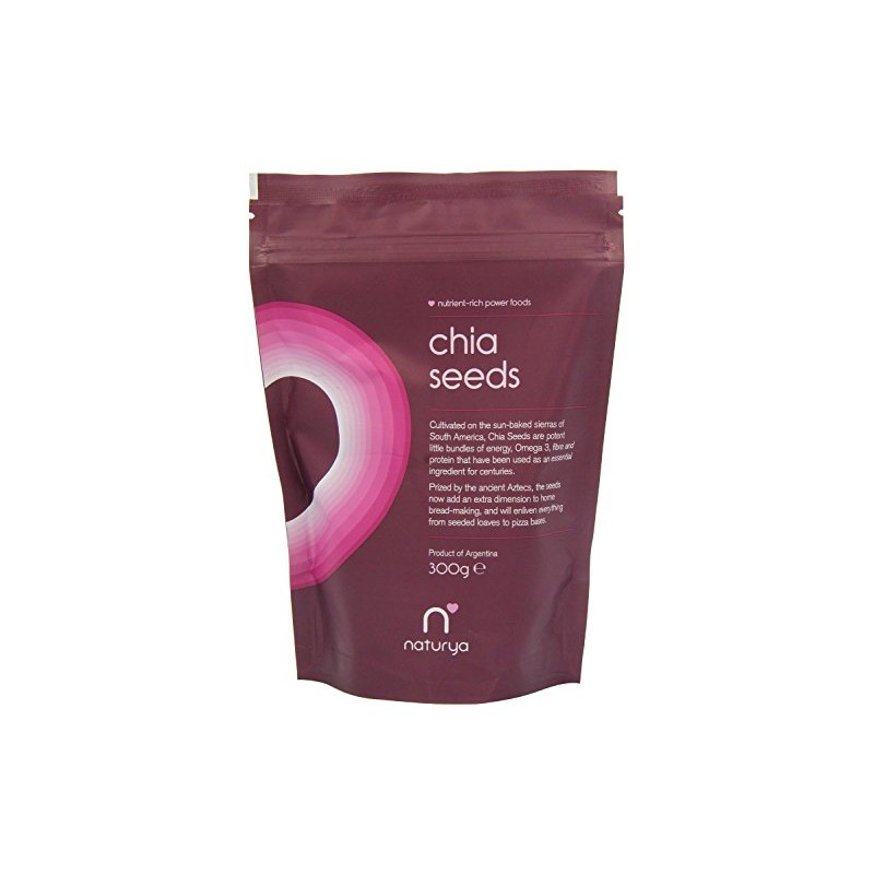 (2 Pack) - Naturya - Natural Chia Seeds | 300g